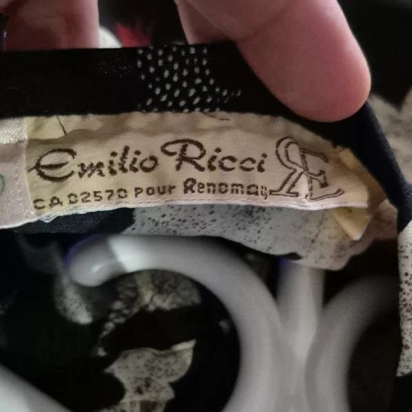 EMILIO RICCI- BIRD BLOUSE - Picture 6 of 7